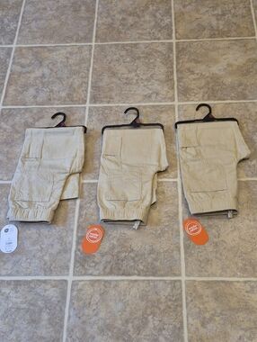 NWT Lot Of 3 Wonder Nation Little Carpenter Bottoms Boys Size 6
